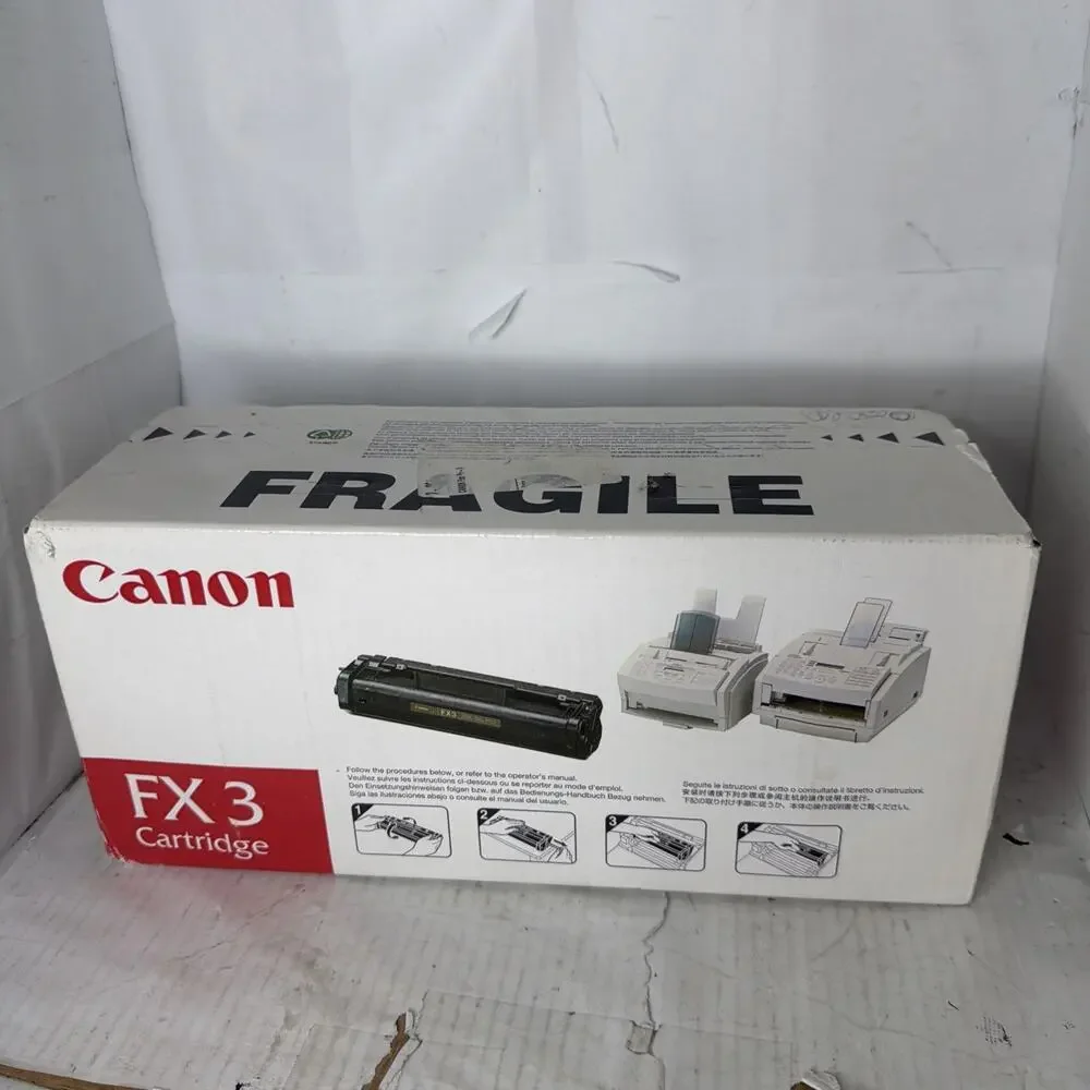 Canon FX-3 Toner Cartridge Black Brand New And Sealed In Box